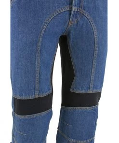 Xelement 055029 Men's Classic Fit Blue Denim Motorcycle Racing Pants With X-Armor Motorcycle Pants & Chaps