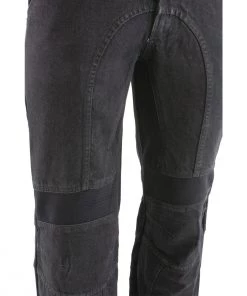 Xelement 055030 Men's Classic Fit Black Denim Motorcycle Racing Pants With X-Armor Motorcycle Pants & Chaps