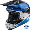 Riding Gear Fly Racing 73-0020 Formula Cp Rush Helmet Black/Blue/White