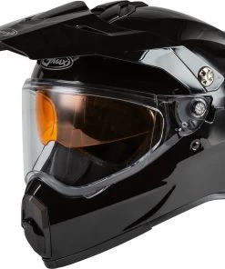 Gmax 72-7200 AT-21S'Adventure' Snow Helmet Black Riding Gear