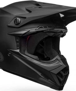 Bell Helmets Bell Moto-9 MIPS Matte Black Motocross Helmet Riding Gear