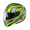 HJC Helmets HJC CL-MAX 3 Gallant MC3HSF Grey And Hi-Viz Modular Helmet