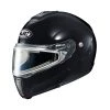 HJC Helmets Riding Gear Closeout-HJC CL-MAX 3 Black Snowmobile Modular Helmet With Frameless Electric Shield