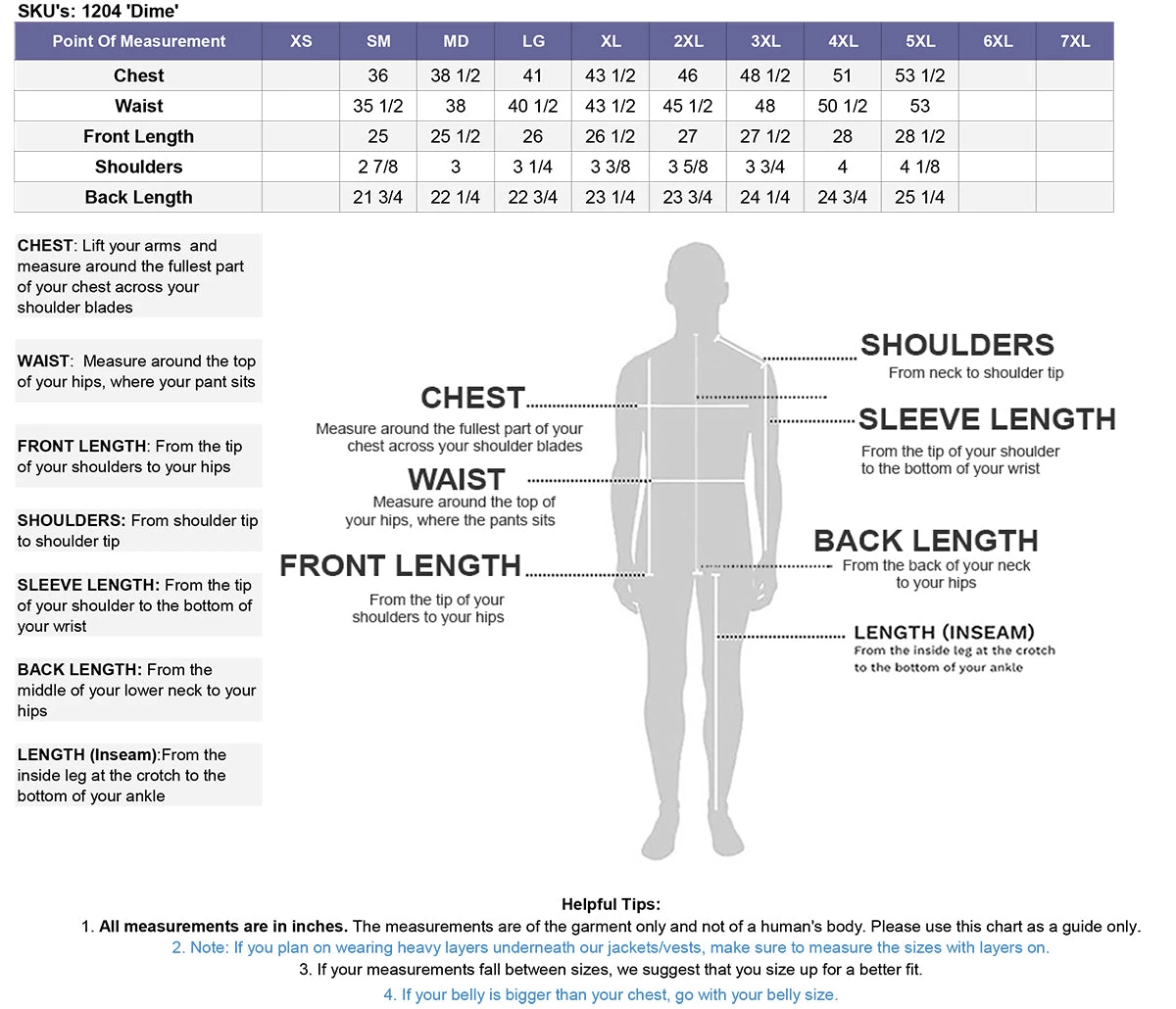 Motorcycle Vests USA Leather 1204 Men's Black 'Dime' Classic Leather Ten Pocket Vest With Side Laces