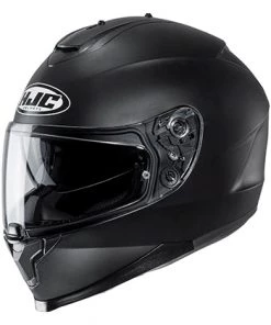 HJC Helmets HJC C70 Matte Black Full Face Helmet Riding Gear