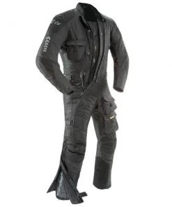 Joe Rocket'Survivor' Mens Black Textile Riding Suit