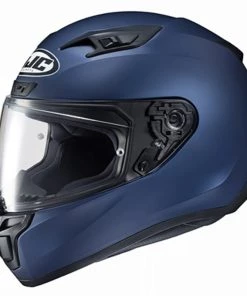 HJC Helmets Riding Gear HJC I10 Semi-Flat/Matte Metallic Blue Full Face Helmet