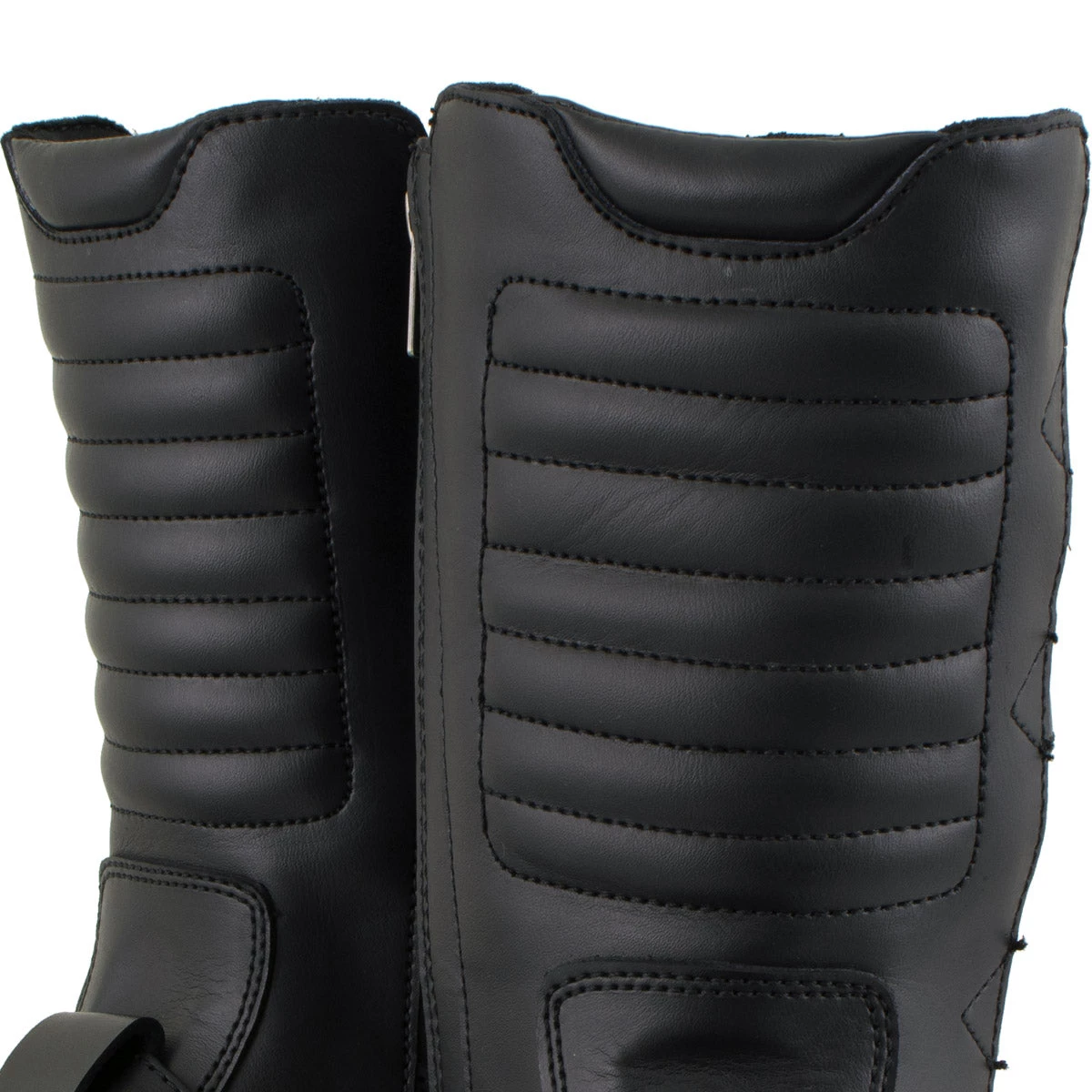 Xelement Footwear Xelement 1503 Men's Black 'Executioner' Leather Motorcycle Boots