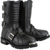 Xelement Footwear Xelement 1503 Men's Black 'Executioner' Leather Motorcycle Boots