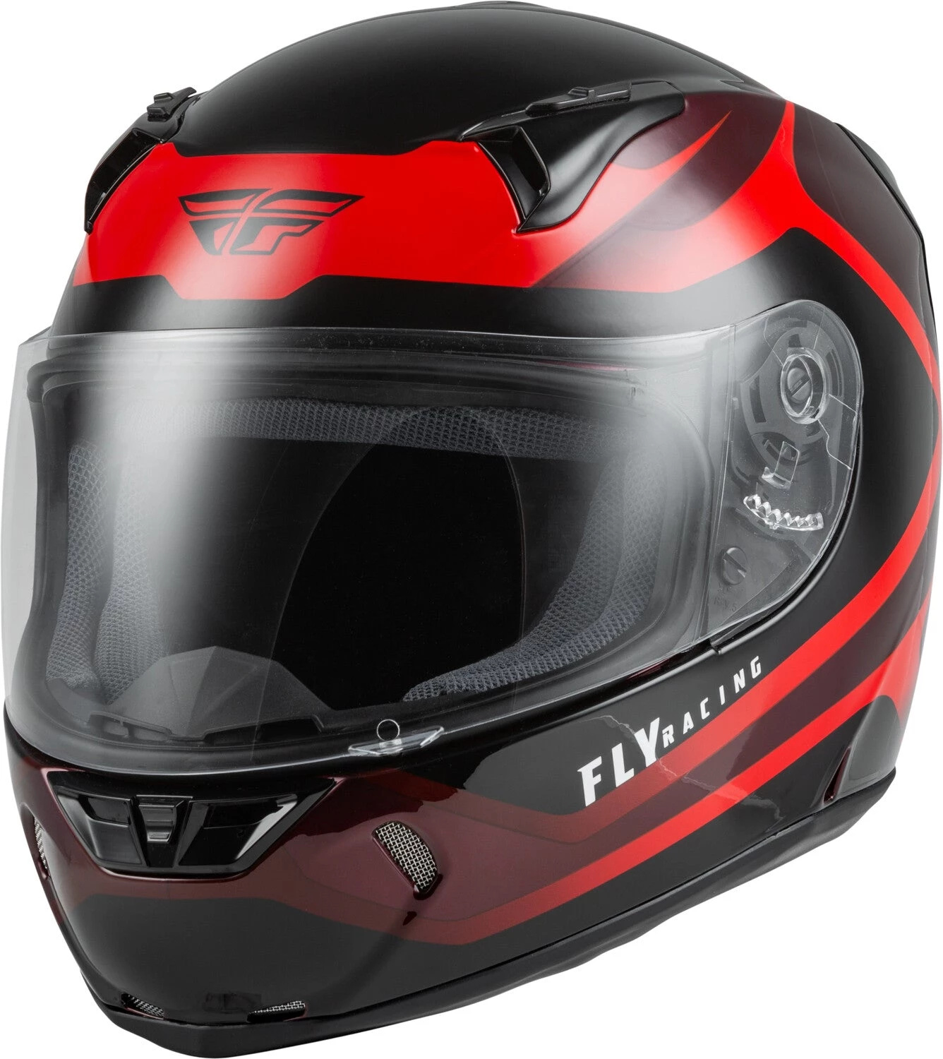 Riding Gear Fly Racing 73-8384 Revolt Rush Helmet Red/Black