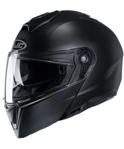 HJC Helmets Riding Gear HJC I90 Semi Flat Black Modular Helmet