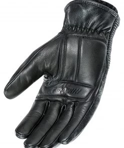 Riding Gear Joe Rocket Cafe Racer Men's Black Leather Gloves