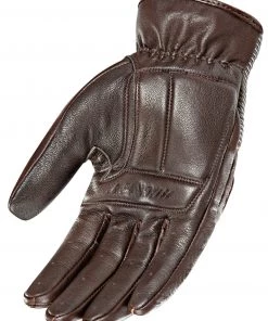 Joe Rocket Cafe Racer Men's Brown Leather Gloves Riding Gear