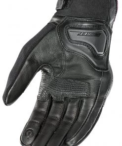 Joe Rocket Super Moto Women's Black/White/Pink Leather/Textile Gloves