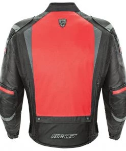 Mesh & Textile Joe Rocket Atomic 5.0 Men's Black Ande Red Textile Jacket