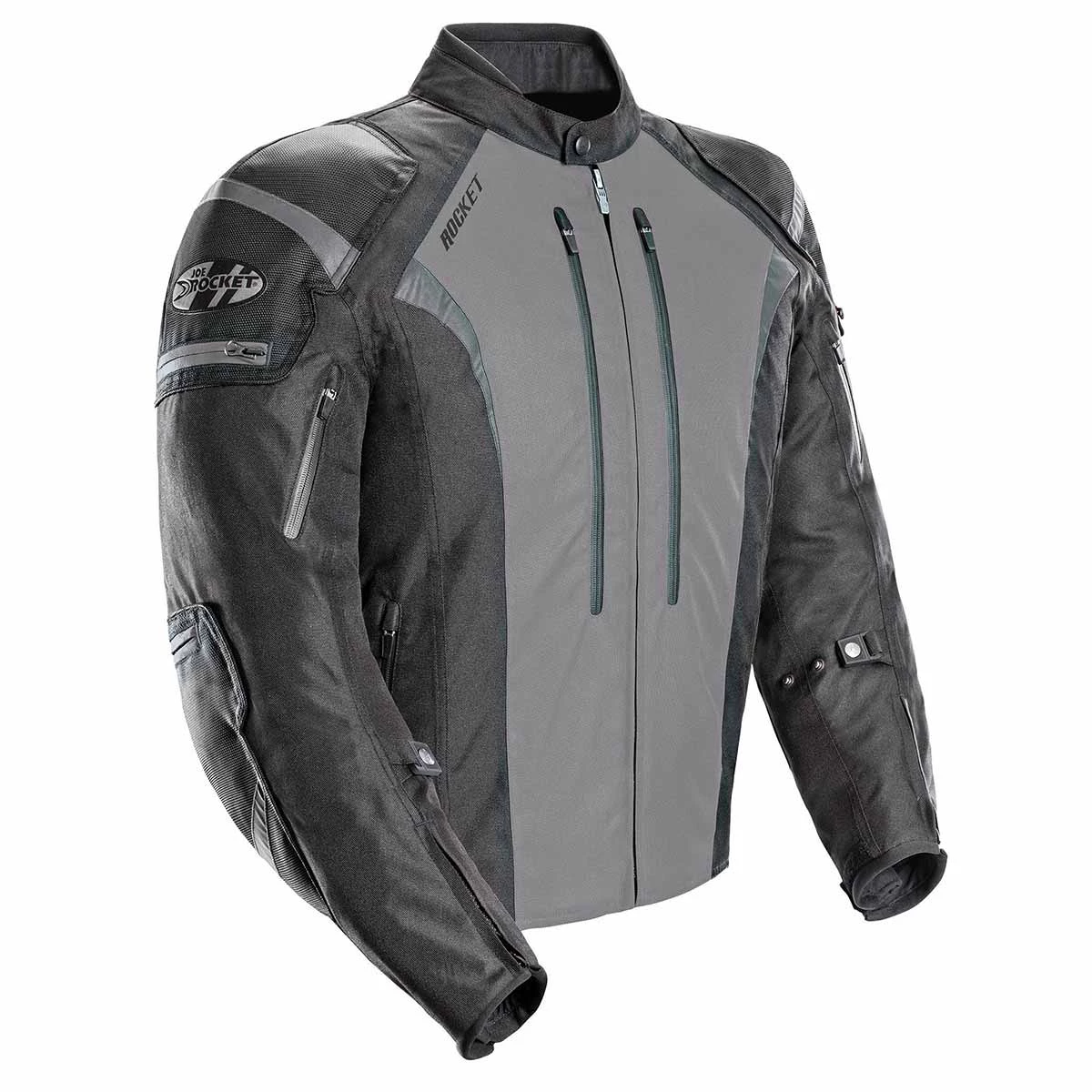Mesh & Textile Joe Rocket Atomic 5.0 Men's Black And Grey Textile Jacket