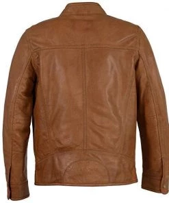 Leather Motorcycle Jackets Milwaukee Leather SFM1865 Men's Saddle Classic Zipper Front Leather Jacket