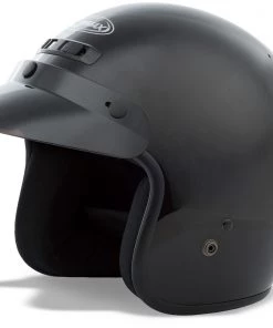 Gmax 72-5350 GM-2 Open-Face Helmet Black