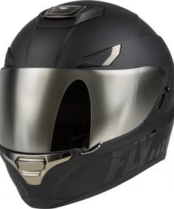 Fly Racing 73-8391 Sentinel Recon Helmet Matte Black/Charcoal Chrome