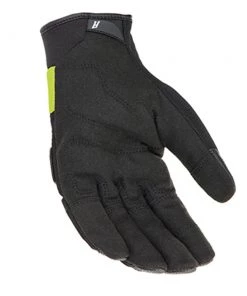 Riding Gear Joe Rocket Men’s Velocity 3.0 Black And Hi-Viz Textile Gloves With Reinforce Knuckle And Fingers
