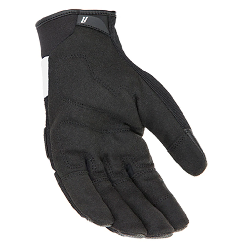 Riding Gear Joe Rocket Men’s Velocity 3.0 Black And White Textile Gloves With Reinforce Knuckle And Fingers