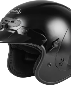 Gmax 72-4920 GM-32 Open-Face Helmet Black