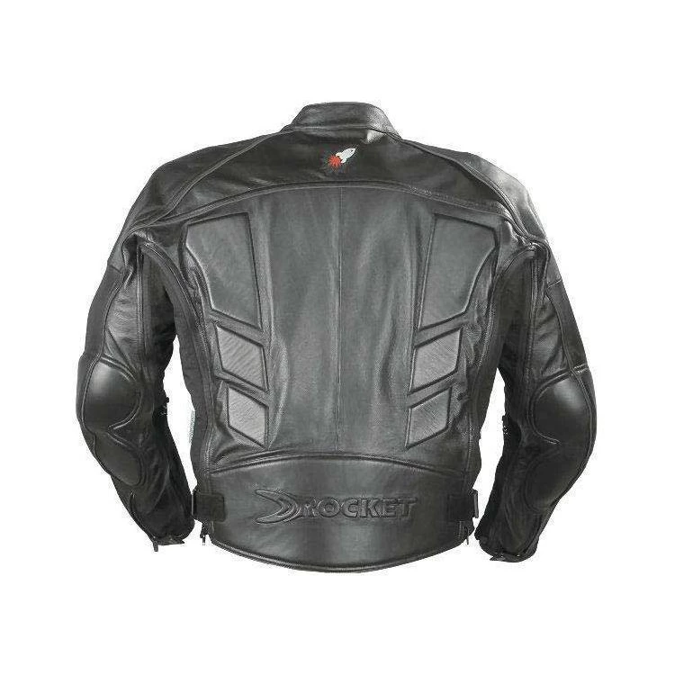 Motorcycle Jackets Closeout-Joe Rocket 'Sonic 2.0' Mens Black Leather Motorcycle Jacket