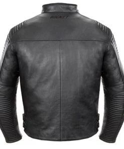 Joe Rocket Men’s Sprint TT Black Leather Jacket Leather Motorcycle Jackets