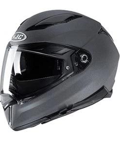HJC Helmets Riding Gear HJC F70 Stone Grey Full Face Helmet