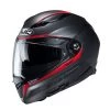 HJC Helmets Riding Gear HJC F70 Feron Black And Red Full Face Helmet (Open Box)
