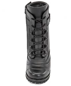 Joe Rocket Ladies Black Combat Leather Boots Riding Gear