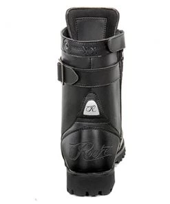 Joe Rocket Ladies Black Combat Leather Boots Riding Gear