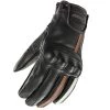 Joe Rocket Men’s Dakota Black Goatskin Leather Perforated Gloves With Knuckle Armor