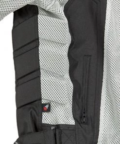 Joe Rocket Men’s Phoenix 6.0 Silver And Black Mesh Armor Jacket