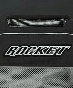 Joe Rocket Men’s Phoenix 6.0 Silver And Black Mesh Armor Jacket