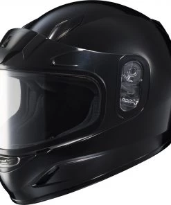 HJC Helmets Kid's Gear HJC CL-Y Youth Black Snowmobile Helmet With Dual Lens