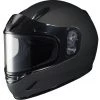 HJC Helmets HJC CL-Y Youth Matte Black Snowmobile Helmet With Dual Lens Kid's Gear