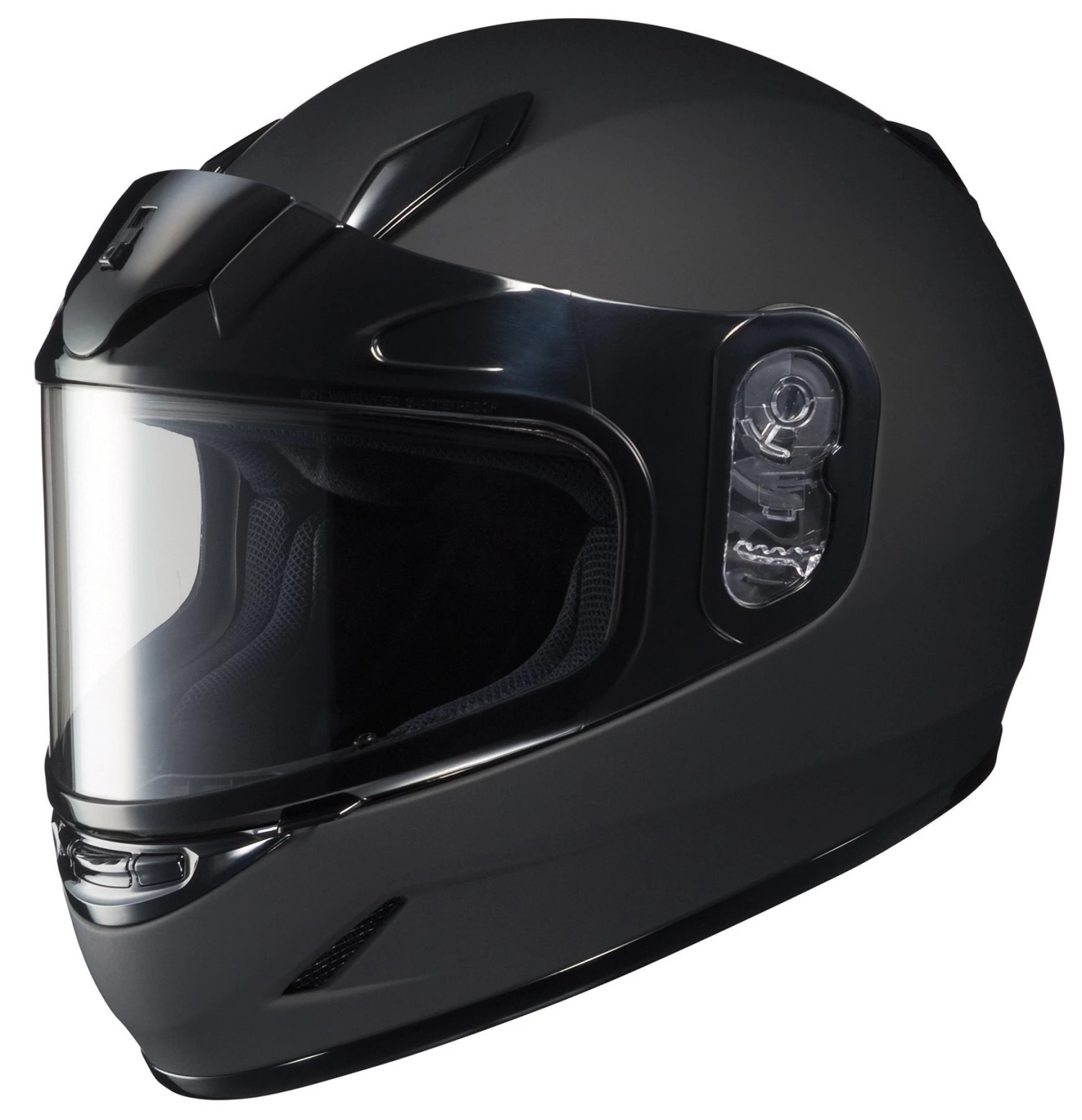 HJC Helmets HJC CL-Y Youth Matte Black Snowmobile Helmet With Dual Lens Kid's Gear