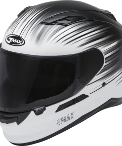 Riding Gear Gmax 72-5137 FF-98'Reliance' Full-Face Helmet Matte White/Black