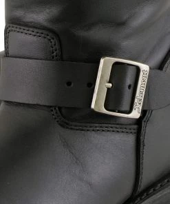 Xelement Footwear Xelement 2440 Women's'Classic' Black Leather Advanced Engineer Motorcycle Biker Boots