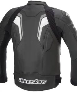 Alpinestars Men’s GP Plus R V3 Airflow Black, Grey And White Leather Jacket Leather Motorcycle Jackets