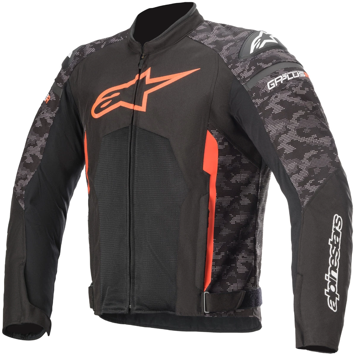 Alpinestars Men’s T-GP Plus R V3 Airflow Black And Red Textile Jacket