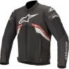 Alpinestars Men’s T-GP Plus R V3 Airflow Black And Fluorescent Red Textile Jacket