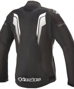 Alpinestars Women’s Stella T-GP Plus R V3 Airflow Black And White Textile Jacket Motorcycle Jackets