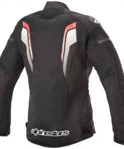 Alpinestars Women’s Stella T-GP Plus R V3 Airflow Black, And Fluorescent Red Textile Jacket Motorcycle Jackets