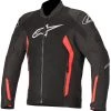 Alpinestars Men’s Viper V2 Air Black And Fluorescent Red Textile Jacket Motorcycle Jackets