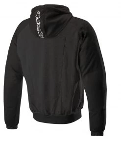 Alpinestars Men’s Chrome Sport Black Hoodie Motorcycle Jackets