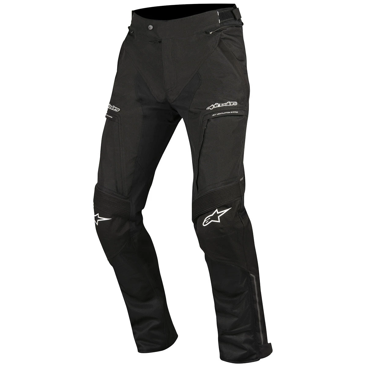 Alpinestars Men’s Ramjet Air Black Textile Pant Motorcycle Pants & Chaps