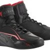 Alpinestars Men’s Faster-3 Black, Grey And Red Riding Shoes
