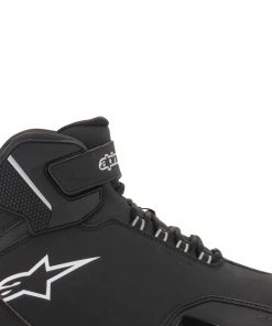 Alpinestars Women’s Stella Sektor Waterproof Black And Silver Riding Shoes